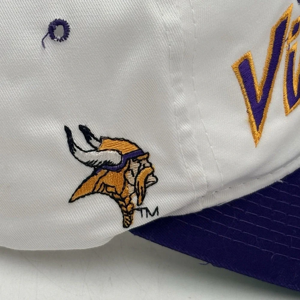Vintage Minnesota Vikings‎ Snapback Hat Sports Specialties The Twill NFL 90s